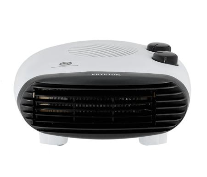 Krypton KNFH6252 Fan Heater With 2 Heating Powers and Adjustable Thermostat - White and Black - Zoom Image 7