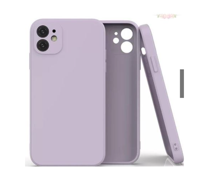 Lab LBPCFC015VL Stylish Plain Colour Fashion iPhone 12 Mobile Case - Violet - Zoom Image 5