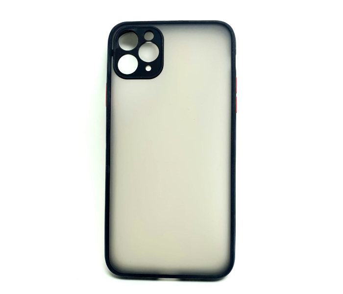 Lab LBTBC004BK Transparent Border Color Fashion Case without Print iPhone 12 Pro Max Mobile Case - Black - Zoom Image 2