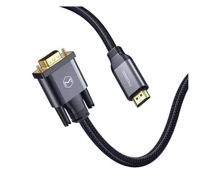 Mcdodo CA-7770 HDMI to 2m VGA Cable - Black - Zoom Image 2