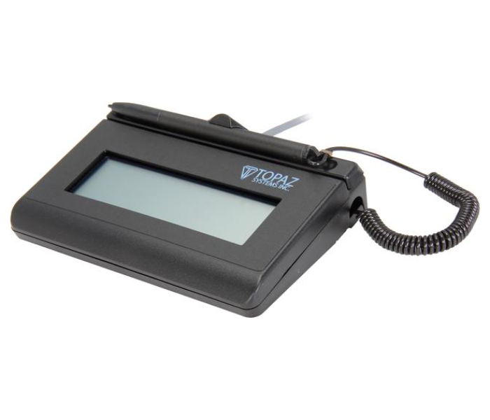 Topaz T-LBK460-HSB-R Signature Capture Pad USB Connection - Black - Zoom Image 1