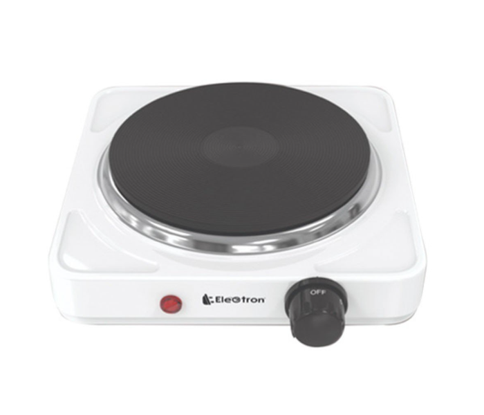 Clikon EL4001 1000 Watts Portable Hot Plate with Automatic Safety Shut Off - Silver - Zoom Image