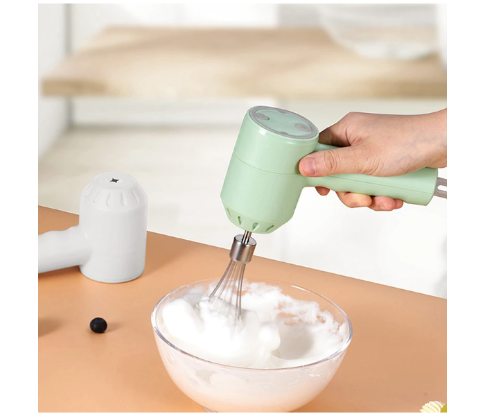 Electric Hand Mixer with USB Rechargeable Hand Blender and Whisk Handheld Mixer - Zoom Image 7