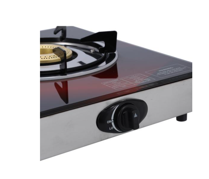 Krypton KNGC6270 Auto Ignition Gas Cooker with Auto Ignition and Tempered Glass Panel - Black - Zoom Image 4