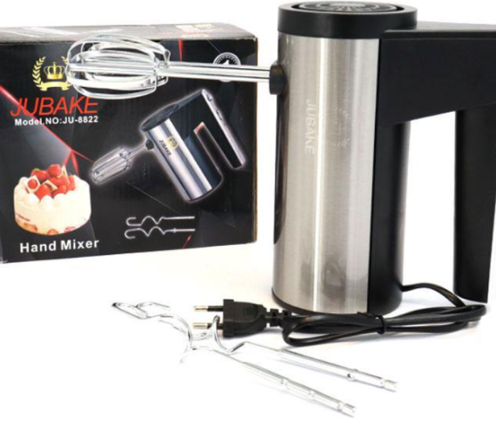 Jubake JU-8822 450W 5 Level Electric Hand Mixer - Black and Silver - Zoom Image 4