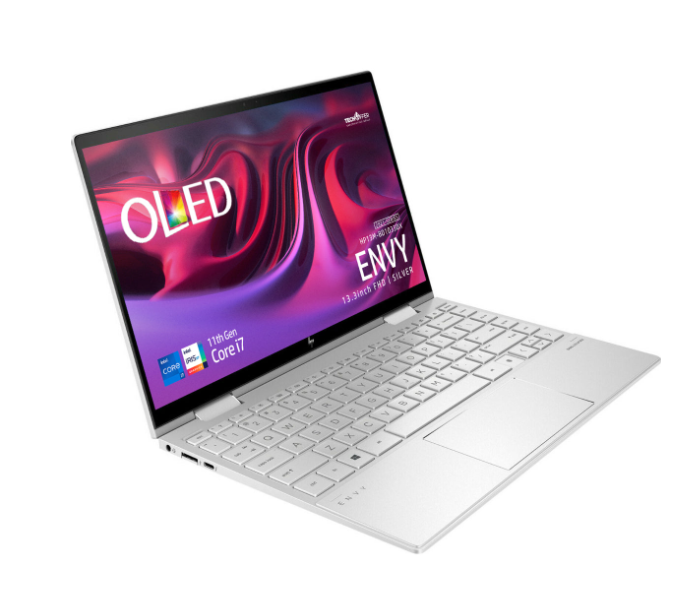 HP Envy X360 13M-BD1033DX 13Inch Touch Screen Intel Core i7 8GB RAM 512GB SSD English Keyboard Windows 11 - Silver - Zoom Image 10