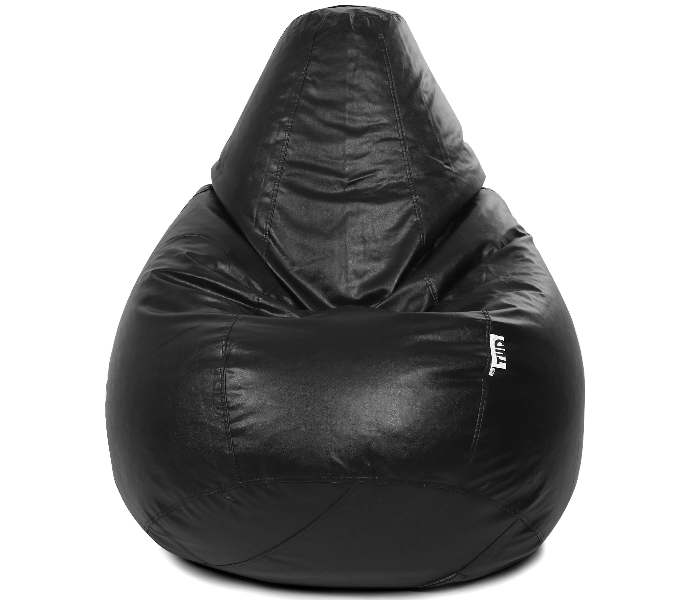 TUD Classic 4XL Leatherette Bean Bag - Black - Zoom Image 1