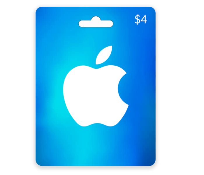 iTunes US 4$ Gift Card - Zoom Image