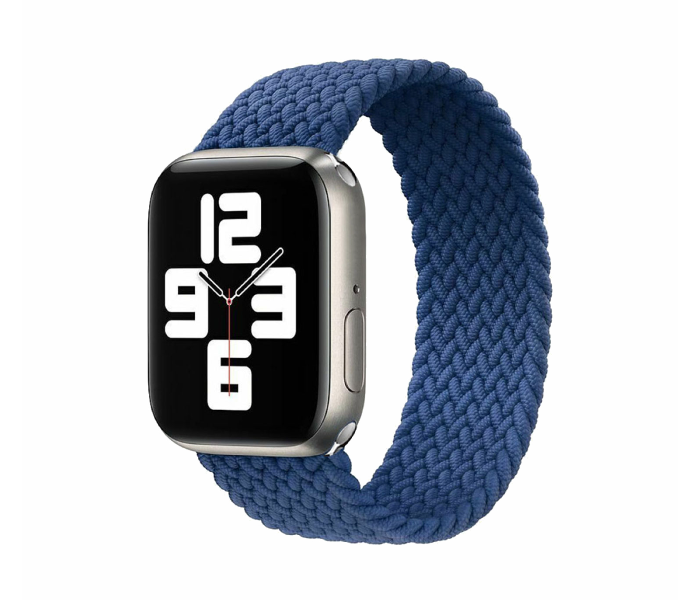 Hyphen HWSABWBLM9886 40 Mm Medium Apple Braided Watch Strap  Blue - Delete  - Zoom Image 1