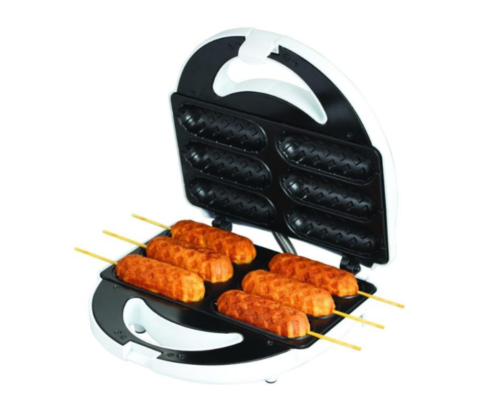 Nova NT-187HD 750W Non Stick Corn Hot Dog Cooking Plate - Black and Silver - Zoom Image