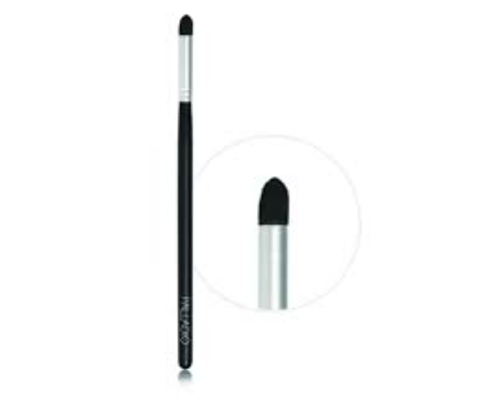 Palladio Lip Make Up Brush for Women - Black and Silver - Zoom Image