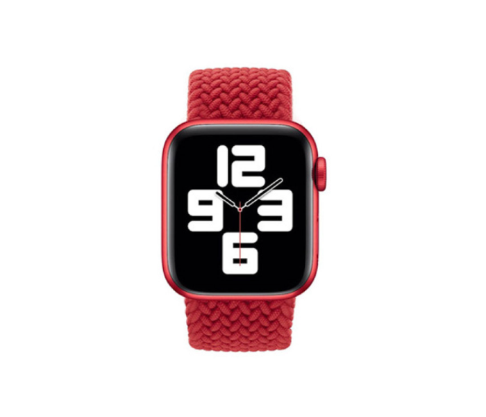 Hyphen HWSABWRDM9718 39 Mm Medium Apple Braided Watch Strap  Red - Delete - Zoom Image 3