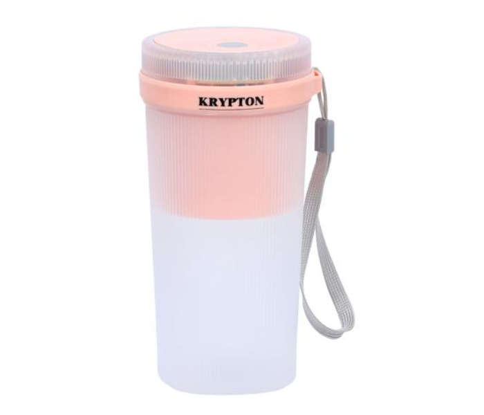 Krypton KNB6344 Portable Juicer - White and Pink - Zoom Image 1