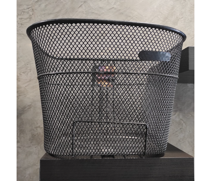 Easily Attachable Net Basket for Bikes and Bicycles - Black - Zoom Image 2