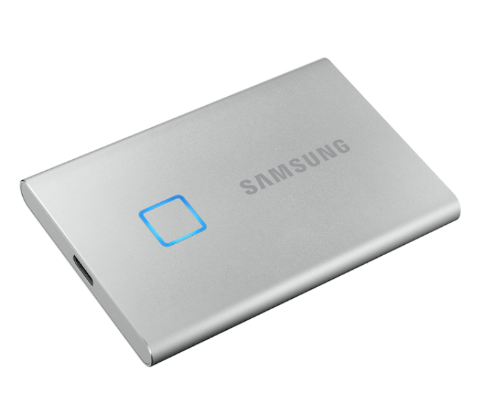 Samsung MU-PC500S/WW Portable T7 Touch USB 3.2 500GB SSD Hard Disk - Silver - Zoom Image 2