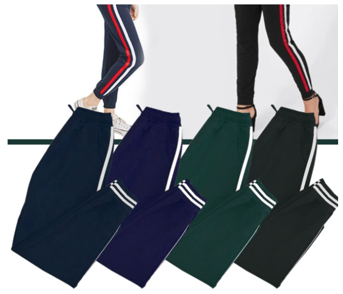 Set of 3 Unisex Assorted Colour Streetwear Sports Pant  - Zoom Image 5