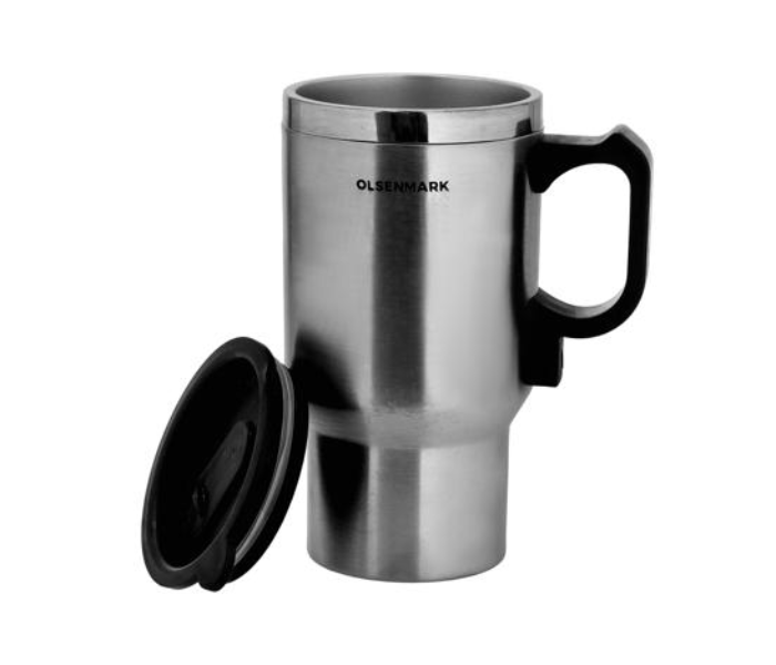 Olsenmark OMCK2482 0.5L Stainless Steel Car Electric Travel Mug - Silver - Zoom Image 7