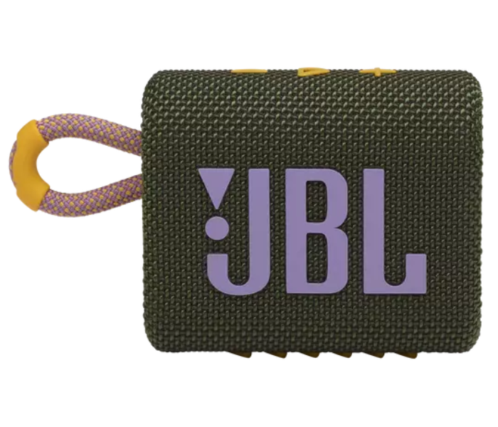 JBL GO 3 Portable Waterproof Speaker - Green - Zoom Image 1