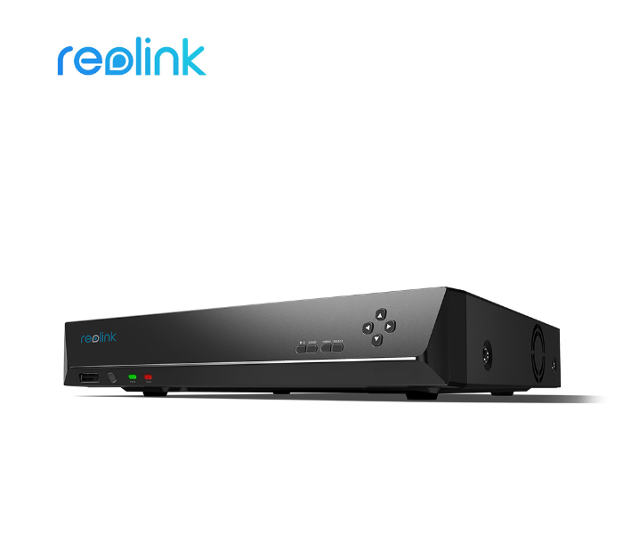 Reolink RLN8-410 12 MP Ultra Resolution PoE Security Camera System Video Recorder - Black - Zoom Image 1