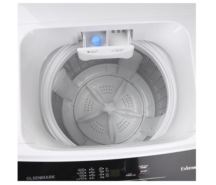 Olsenmark OMFWM5511 9 Kg Top Load Washing Machine - White - Zoom Image 6