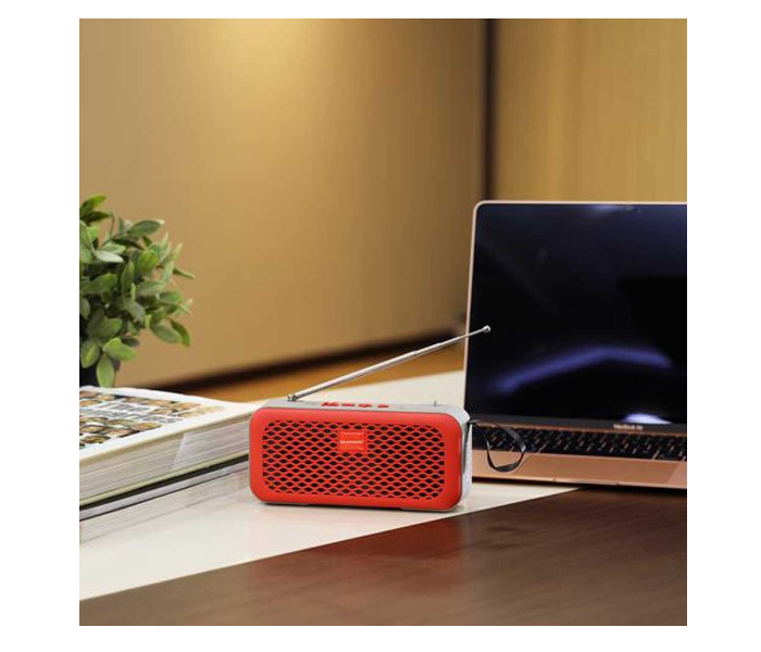 Olsenmark OMMS1212 Portable Wireless Speaker - Red - Zoom Image 5