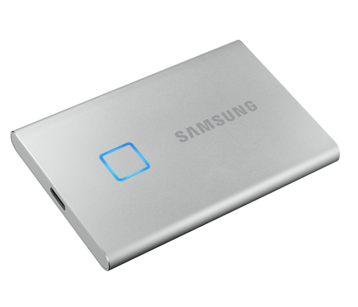 Samsung MU-PC1T0S/WW T7 Touch USB 3.2 1TB SSD Hard Disk - Silver - Zoom Image 2