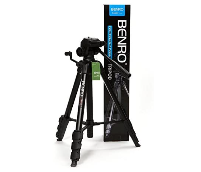 Benro t880 Digital Tripod with Camcorder Camera - Black - Zoom Image 2