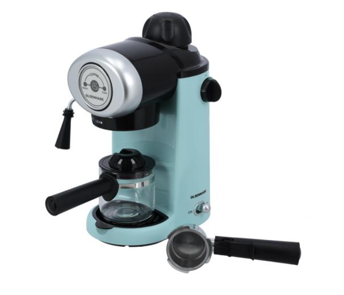 Olsenmark OMCM2444 Cappuccino Maker with Removable Drip Tray - Black and Blue - Zoom Image 10