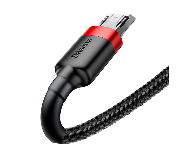 Baseus CAMKLF-B91 1 Meter USB Micro USB 2.4A Cable - Black - Zoom Image 5