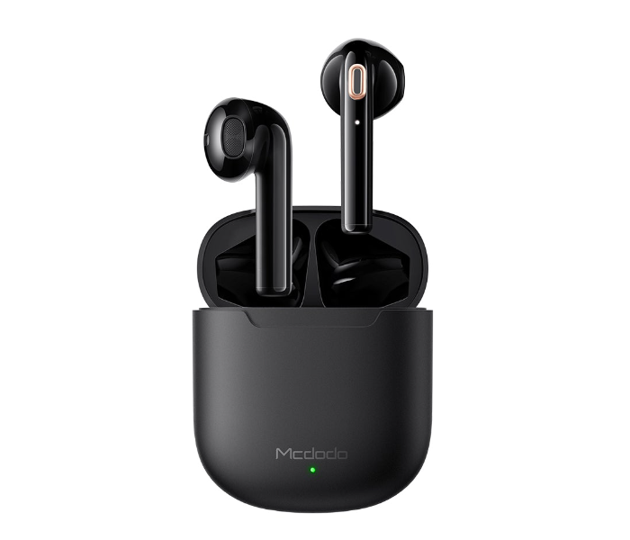 Mcdodo HP-7881 Dynamic Series TWS Earphone with Wireless Charger - Black - Zoom Image