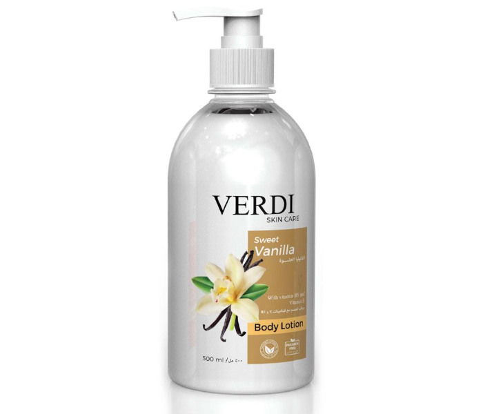 Verdi 500ml Sweet Vanilla Skin Care Body Lotion - Zoom Image