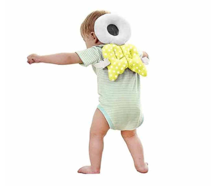 Baby Head Protector Safety Pad  390 - Yellow - Zoom Image 1