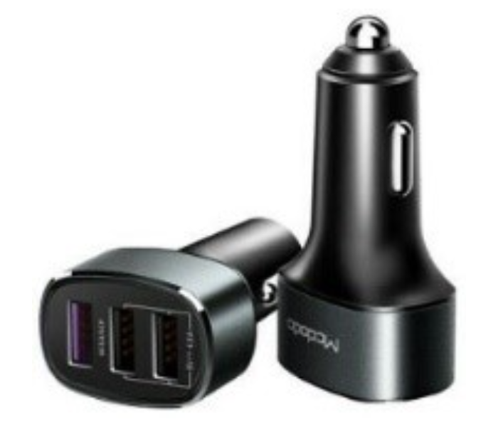 Mcdodo CC-6570 5V 4.8A 3 USB Ports Car Charger - Black - Zoom Image