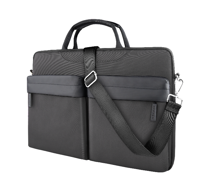 Hyphen HBG-BLK2583 14 Inch Esse Laptop Bag - Black - Zoom Image 3