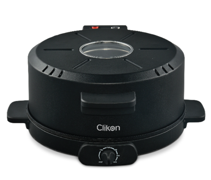 Clikon CK2450 Arabic Roti and Pizza Maker - Black - Zoom Image 5