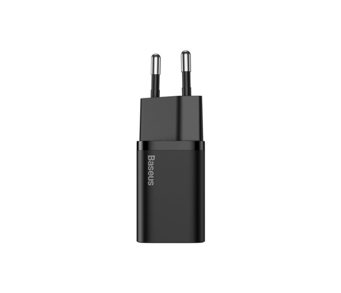 Baseus CCSUP-B01 2 Port USB Type C Fast Wall Charger - Black - Zoom Image 2