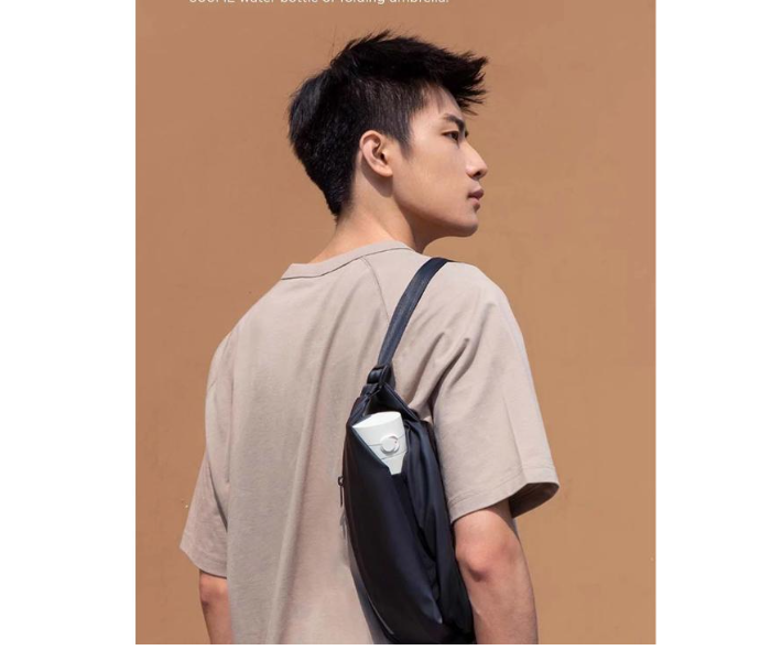 Xiaomi Mi Multi Function Sport Sling Bag Fanny Pack - Black - Zoom Image 6