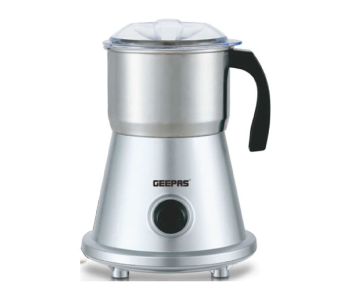 Geepas GCG6114 200 Watts Coffee Grinder - Silver - Zoom Image