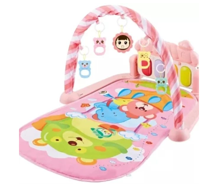 Vavas 931 Baby Play Gym Mat with Piano - Pink - Zoom Image