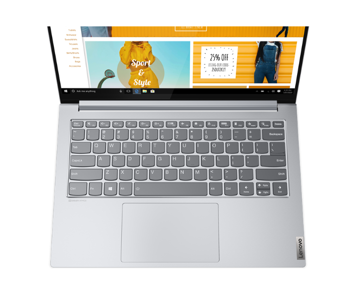 Lenovo 82MS002TAX Yoga Slim 7 Pro 14ACH5 14 Inch AMD Ryzen 7 5800H Processor 16GB DDR4 RAM 1TB SSD Integrated AMD Radeon Graphics Windows 11 Home - Grey - Zoom Image 1