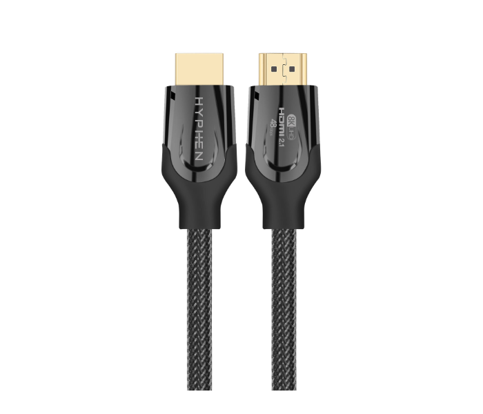 Hyphen HCB-HDMI154984 1.5 M 2.1 Ultra High Speed HDMI Cable - Black - Zoom Image 1