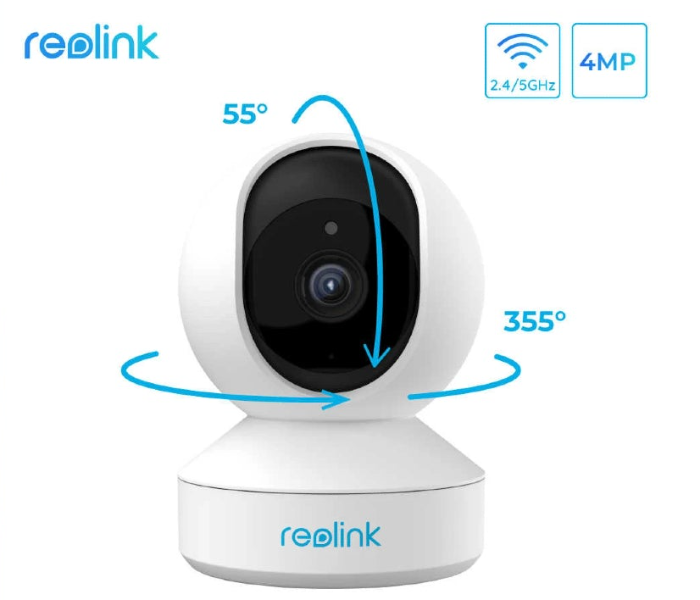 Reolink E1 Pro Super HD 4 MP Wifi Wireless Indoor Security Camera - White - Zoom Image 5