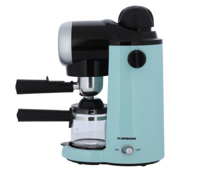 Olsenmark OMCM2444 Cappuccino Maker with Removable Drip Tray - Black and Blue - Zoom Image 7