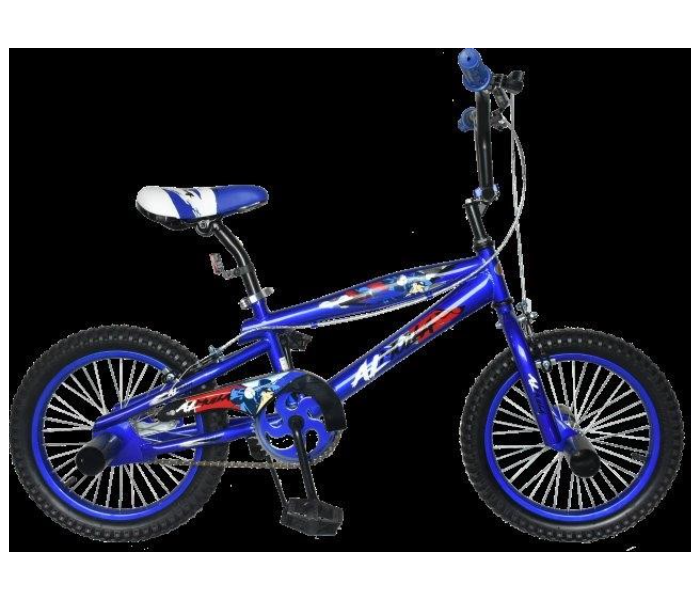 26928 26 Inch Freestyle Fast Rolling Bicycle - Black and Blue - Zoom Image