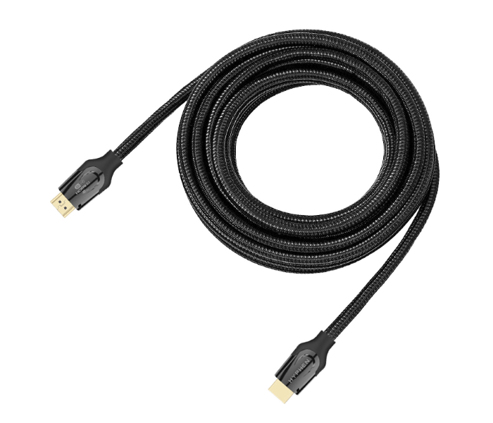 Hyphen HCB-HDMI154984 1.5 M 2.1 Ultra High Speed HDMI Cable - Black - Zoom Image 2