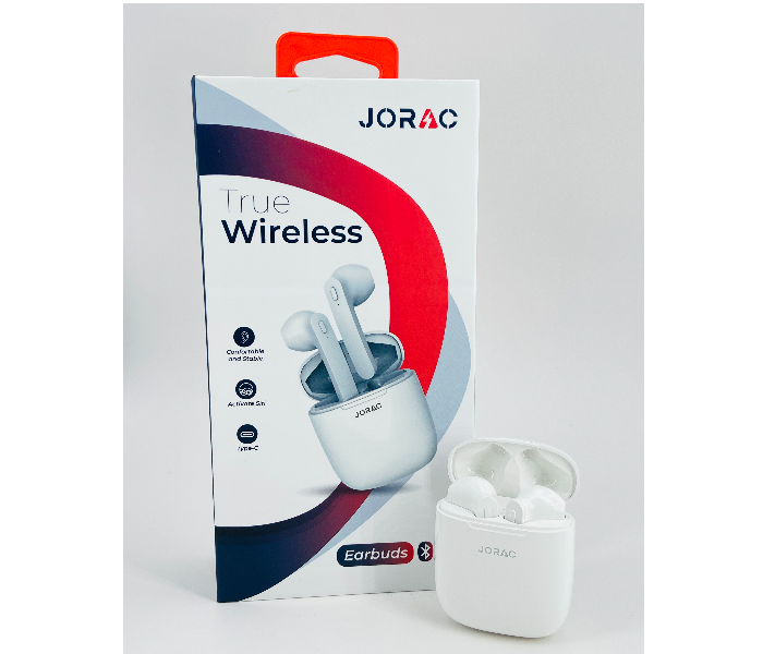 Jorac RA-71 True Wireless Headphone - White - Zoom Image 1