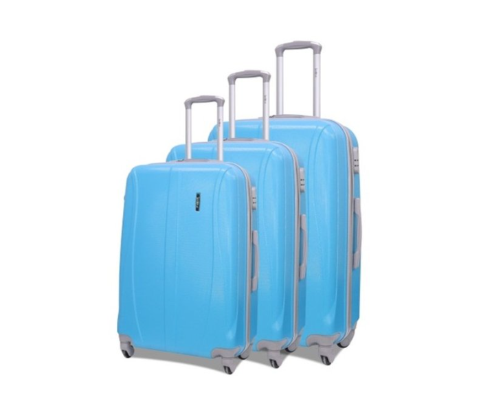 Traveller TR-3305 20 Inch Abs 4 Wheel Traveller Set Trolley - Blue - Zoom Image