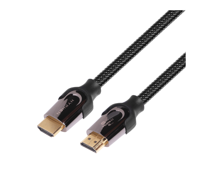 Hyphen HCB-HDMI154984 1.5 M 2.1 Ultra High Speed HDMI Cable - Black - Zoom Image 3