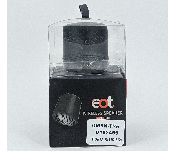 Eot E-01 Portable Wireless Mini Speaker Bluetooth - Grey - Zoom Image 5