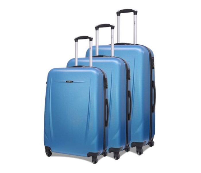 Traveller TR-3304 20 Inch Abs 4 Wheel Traveller Set Trolley - Blue - Zoom Image